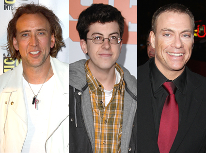 Nicolas Cage, Christopher Mintz-Plasse, Jean Claude Van Damme Nicolas Cage, Christopher Mintz-Plasse, Jean Claude Van Damme
